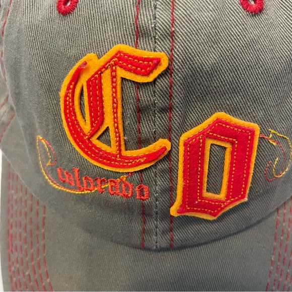Colorado Jhats | Colorado Stitched Logo Adult Adjustable Cap - Picture 8 of 8